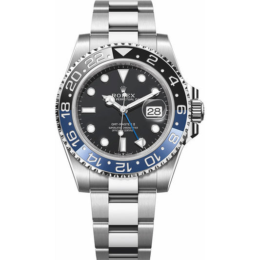 GMT-MASTER II SS BLUE/BLACK BATMAN CERAMIC BEZEL 40MM CLONE