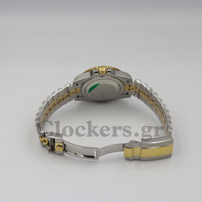 GMT-MASTER II 2-TONE GOLD BLACK DIAL CERAMIC BEZEL 40MM