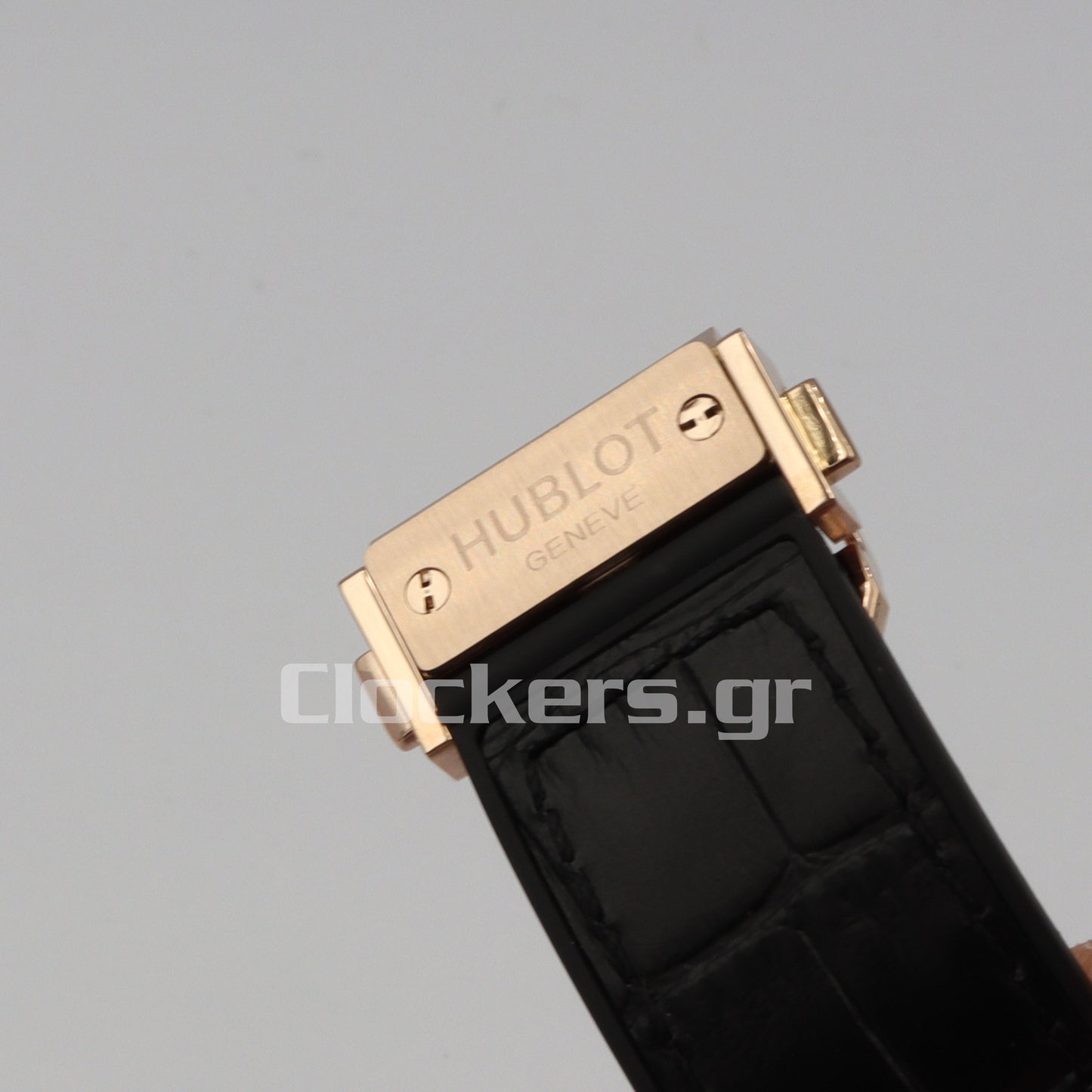 HUBLOT CLASSIC FUSION KING WATCH - 42 MM - BLACK DIAL -  RUBBER AND LEATHER STRAP