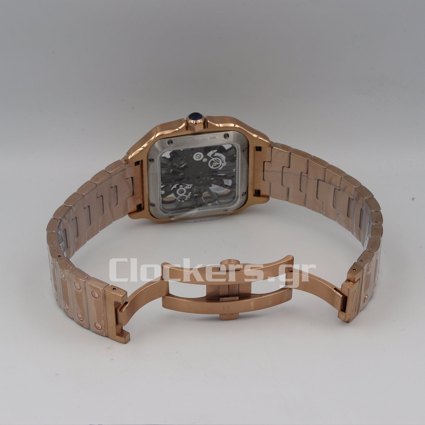 CARTIER SANTOS NEW 2023 SANTOS DE CARTIER SKELETON ROSE GOLD