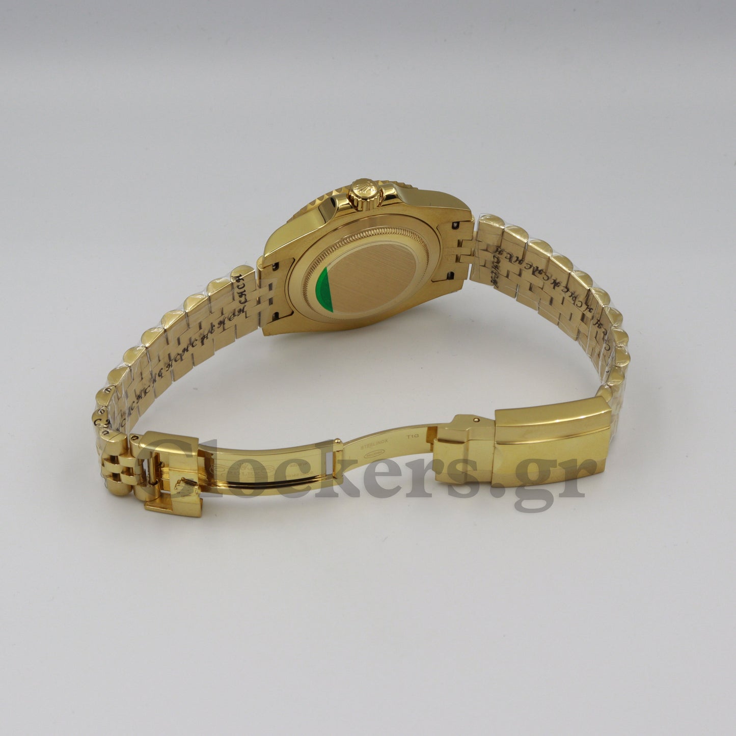 ROLEX GMT-MASTER II YELLOW GOLD BLACK DIAL CERAMIC BEZEL 40MM