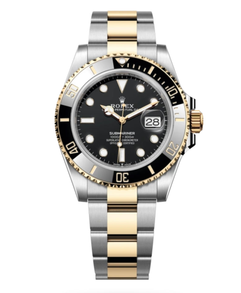 SUBMARINER 2-TONE BLACK CERAMIC BEZEL 40MM QUALITY 2A