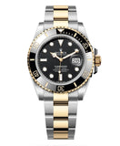 SUBMARINER 2-TONE BLACK CERAMIC BEZEL 40MM QUALITY 2A