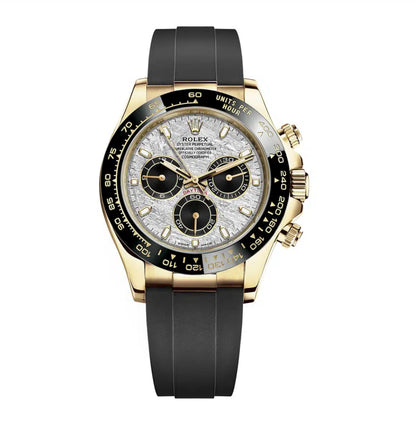 C0SM0GRAPH DAYT0NA RUBBER STRAP CERAMIC BEZEL 40MM