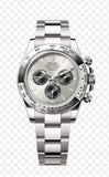 DAYTONA 18K WHITE GOLD STEEL DIAL 40MM