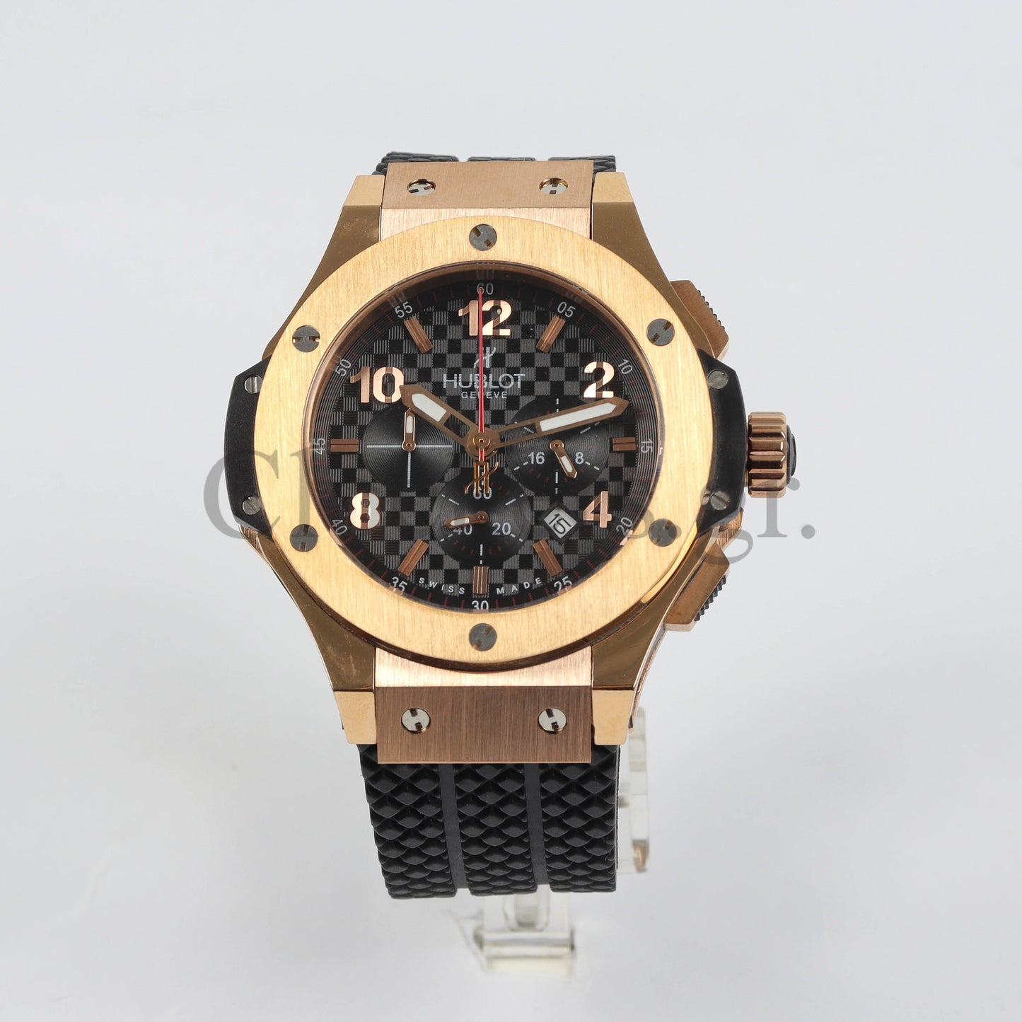HUBLOT BIG BANG REF. 301.M, 18K ROSE GOLD, TITANIUM & CERAMIC AUTOMATIC CHRONOGRAPH