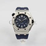 AUDEMARS PIGUET ROYAL OAK OFFSHORE DIVER 15710ST.OO.A052CA.01 BLUE INDEX STAINLESS STEEL RUBBER