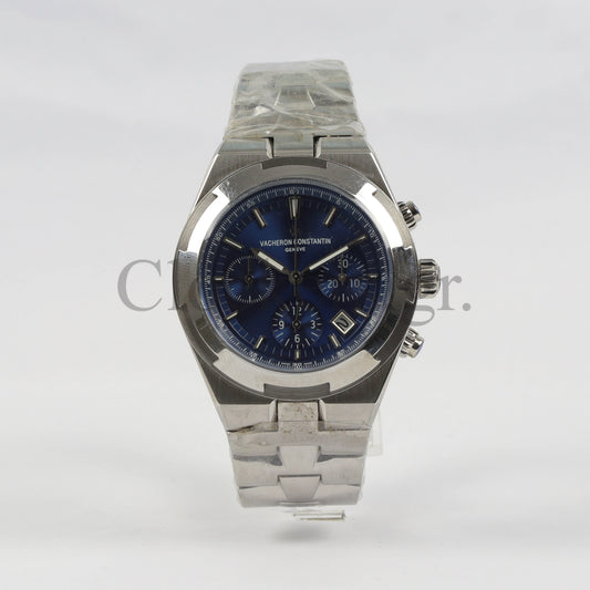 0VERSEAS BLUE DIAL AUTOMATIC MEN'S WATCH