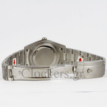 DATEJUST 36MM SS SILVER OYSTER SILVER DIAL DIAMONDS MARKERS CLONE