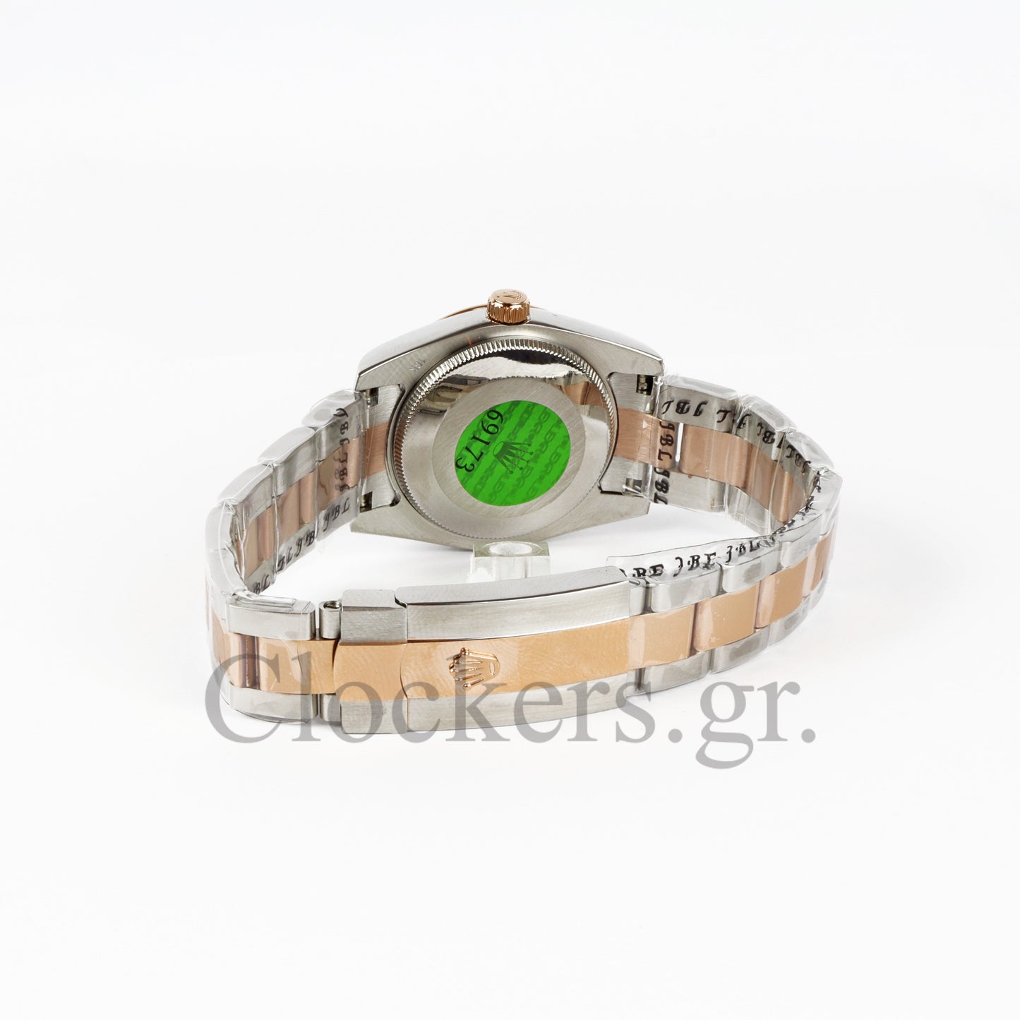 DATEJUST 31MM 2-TONE BRONZE CHOCOLATE ROMAN DIAMONDS CLONE
