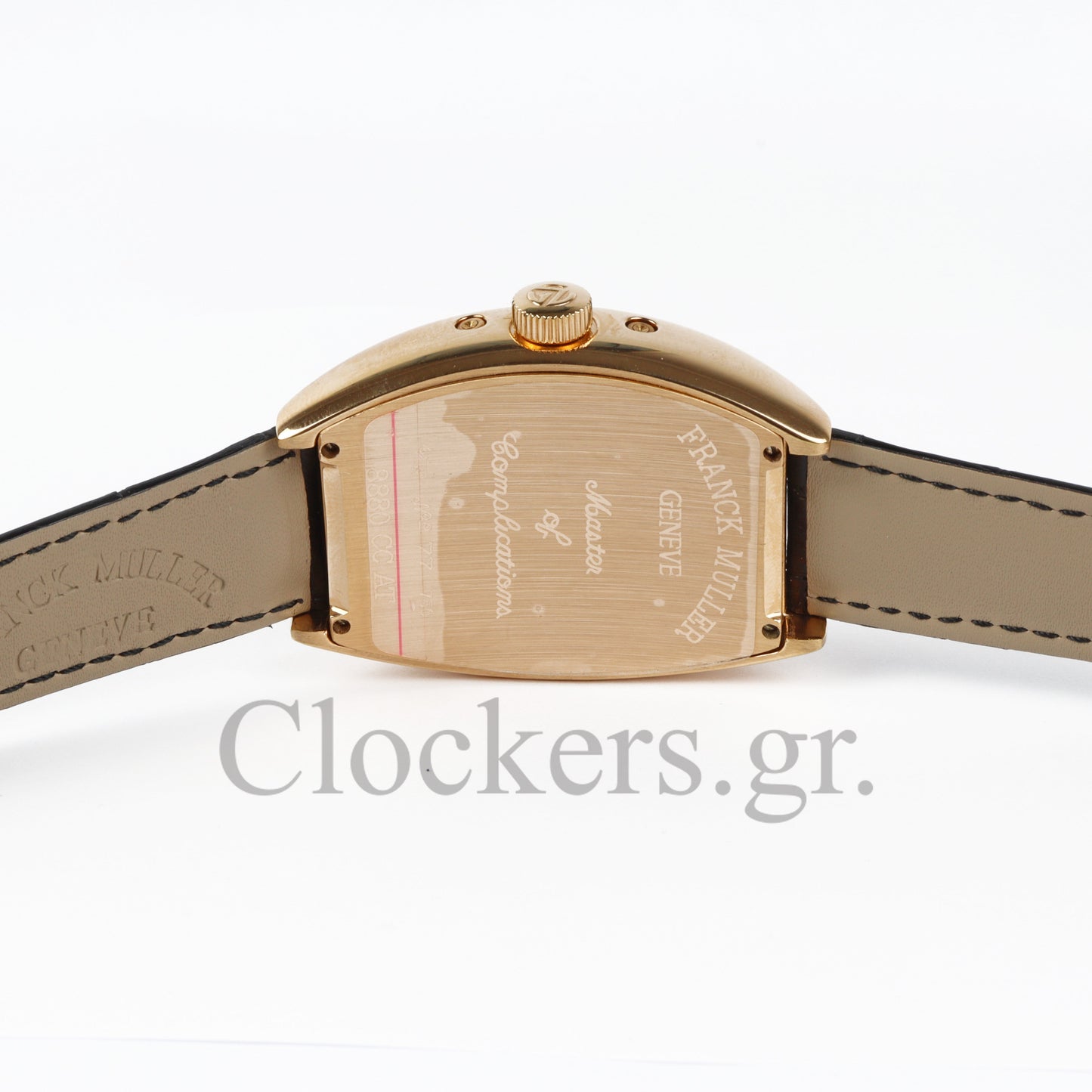 FRANCK MULLER MARINER GOLD WHITE BLACK MARKERS MOON 50MM CLONE