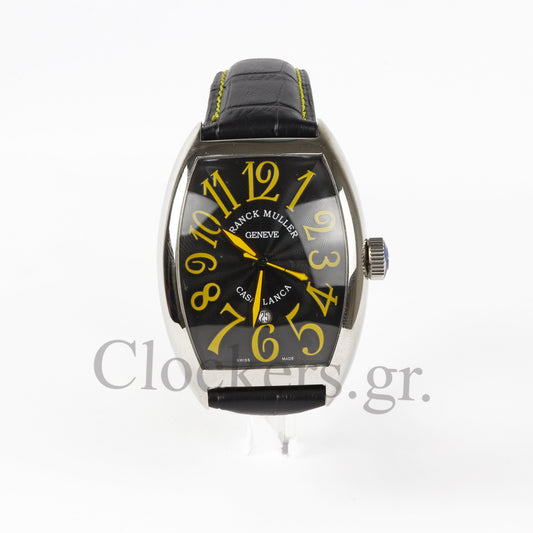 FRANCK MULLER CASABLANCA AUTOMATIC BLACK DIAL MEN'S WATCH 8880CDTBRNRAC