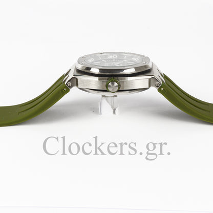 AUDEMARS PIGUET ROYAL OAK OFFSHORE DIVER 15710ST.OO.A052CA.01 KHAKI INDEX STAINLESS STEEL RUBBER  CLONE