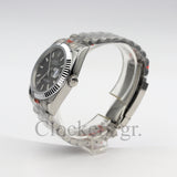 DATEJUST 41MM - 36 MM SS SILVER JUBILEE GRAY DIAL STCIKS MARKERS