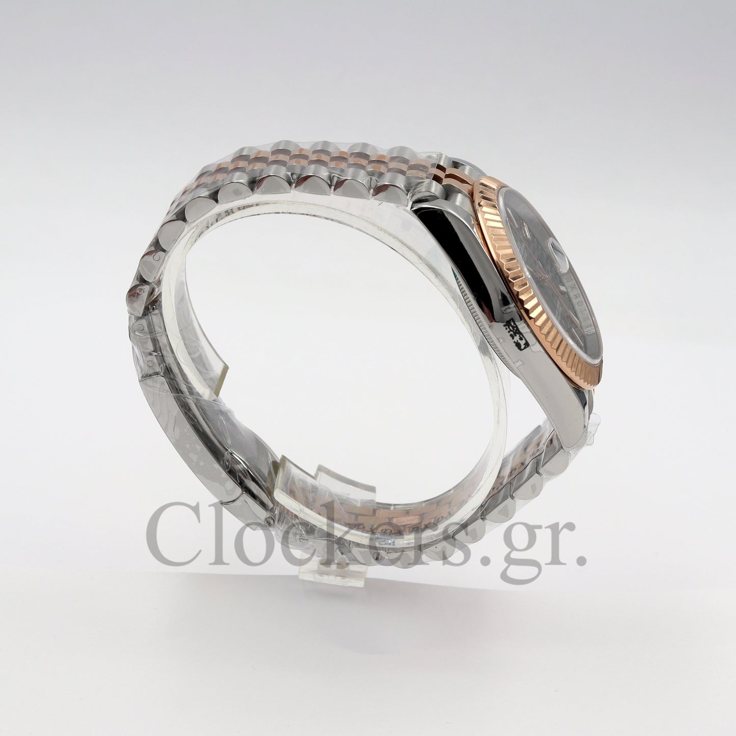 DATEJUST 36MM 2-TONE BRONZE PINK DIAL STICK MARKERS
