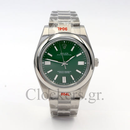 DATEJUST 41MM SS GREEN DIAL STICKS MARKERS 2022
