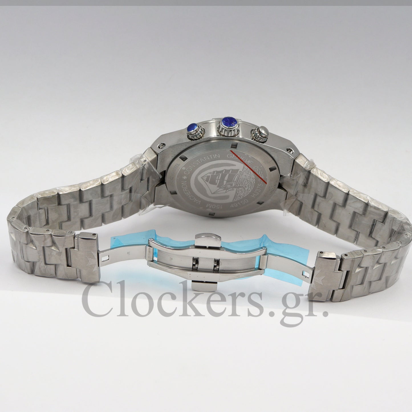OVERSEAS BLUE DIAL AUTOMATIC MEN'S WATCH