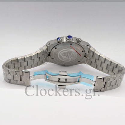 OVERSEAS BLUE DIAL AUTOMATIC MEN'S WATCH