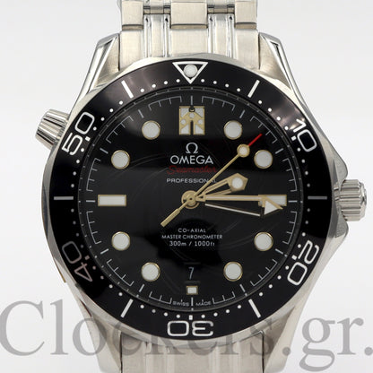 OMEGA SEAMASTER DIVER CO-AXIAL BLACK DIAL