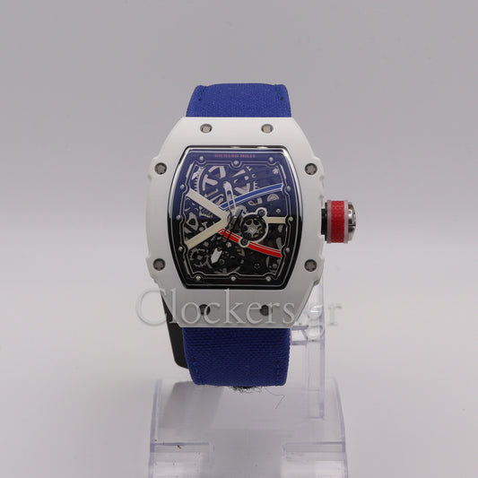 Richard Mille RM 67 67-02 RM 67-02 White Carbon Transparent Dial 47 mm