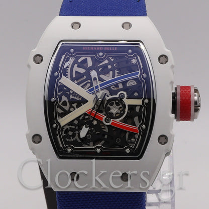 Richard Mille RM 67 67-02 RM 67-02 White Carbon Transparent Dial 47 mm