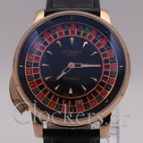 Jacob & Co. 'The Casino Tourbillon' CA100.40.Rose Gold Black Onyx Dial Limited Edition