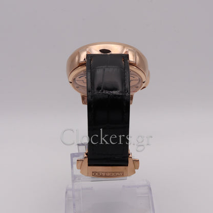 Jacob & Co. 'The Casino Tourbillon' CA100.40.Rose Gold Black Onyx Dial Limited Edition