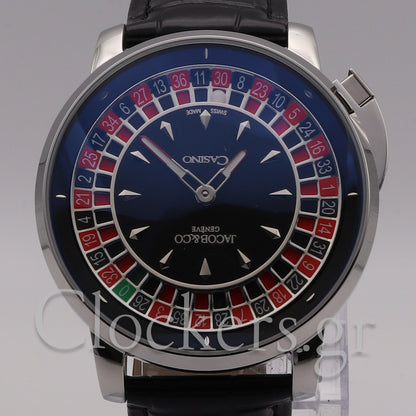 JACOB & CO. 'THE CASINO TOURBILLON' CA100.40 ONYX DIAL LIMITED EDITION