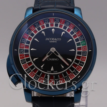 JACOB & CO. 'THE CASINO TOURBILLON' CA100.40 ONYX DIAL LIMITED EDITION