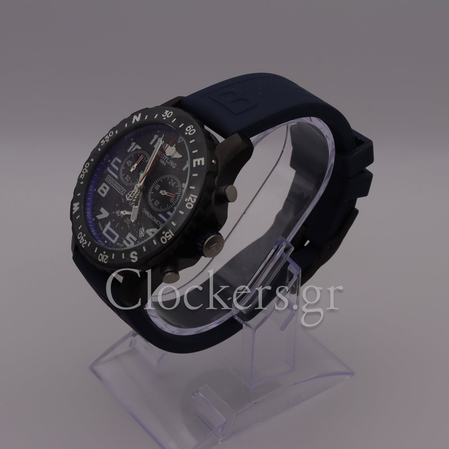 BREITLING ENDURANCE PRO CHRONOGRAPH 44MM BLUE DIAL MENS WATCH
