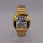 CARTIER SANTOS NEW 2023 SANTOS DE CARTIER SKELETON  GOLD