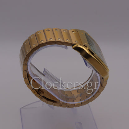 CARTIER SANTOS NEW 2023 SANTOS DE CARTIER SKELETON  GOLD