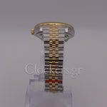 SKY-DWELLER 2-TONE BLACK GOLD DIAL STICK MARKERS  jubilee