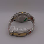 SKY-DWELLER 2-TONE BLACK GOLD DIAL STICK MARKERS  jubilee