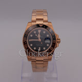 GMT-MASTER II 18K ROSE GOLD OYSTER CERAMIC BEZEL 40MM