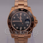 GMT-MASTER II 18K ROSE GOLD OYSTER CERAMIC BEZEL 40MM