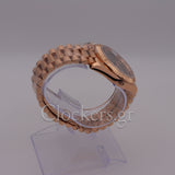 DAY-DATE II 41MM ROSE GOLD BRONZE DIAL RB STICKS MARKERS CLONE