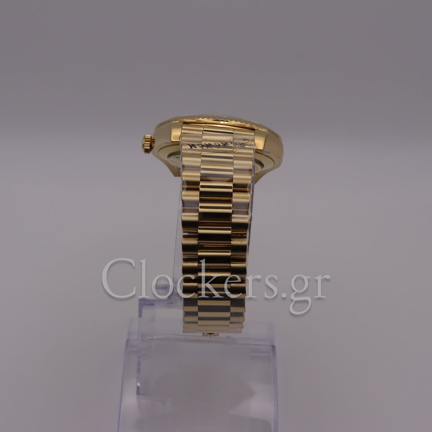 PRESIDENT DAY-DATE 18K WATCH BLACK ONYX DIAL 118208