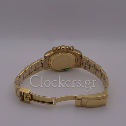 C0SM0GRAPH DAYT0NA GOLD BLACK DIAL 40MM CLONE
