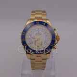 YACHT-MASTER II GOLD BLUE CERAMIC BEZEL 44MM CLONE