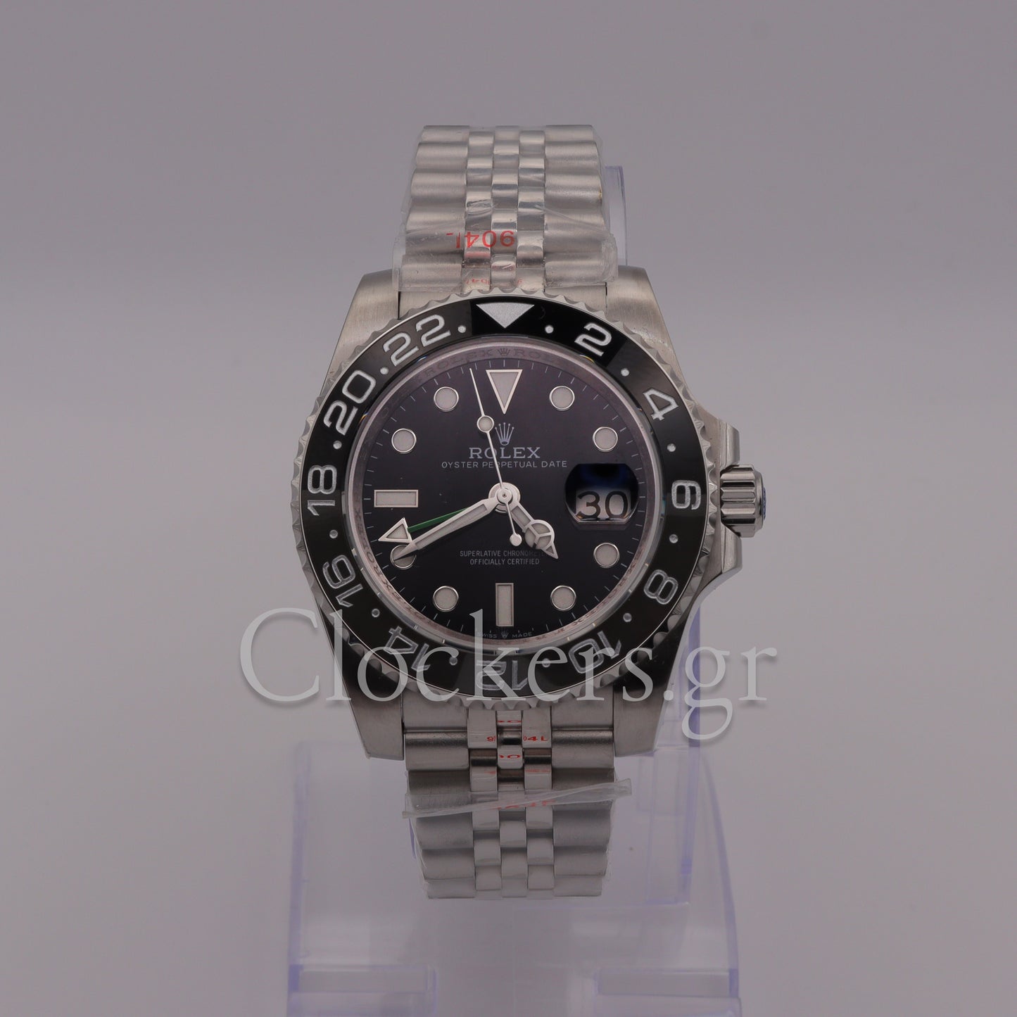 GMT-MASTER II SS BLACK CERAMIC BEZEL 40MM