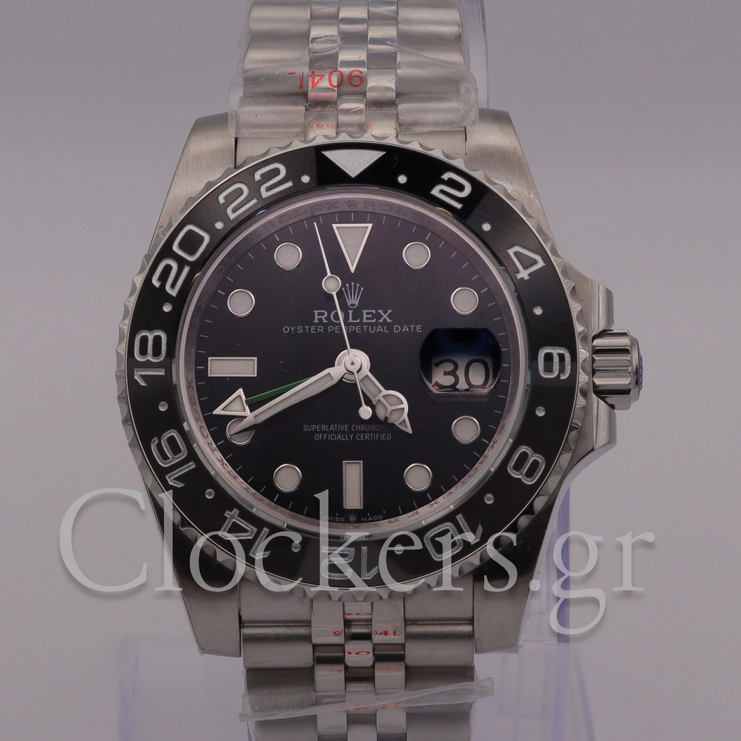GMT-MASTER II SS BLACK CERAMIC BEZEL 40MM