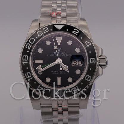 GMT-MASTER II SS BLACK CERAMIC BEZEL 40MM