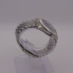 DATE JUST SS 41MM BLUE DIAL STICK MARKERS JUBILEE