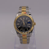 SKY-DWELLER 2-TONE BLACK  DIAL STICK MARKERS