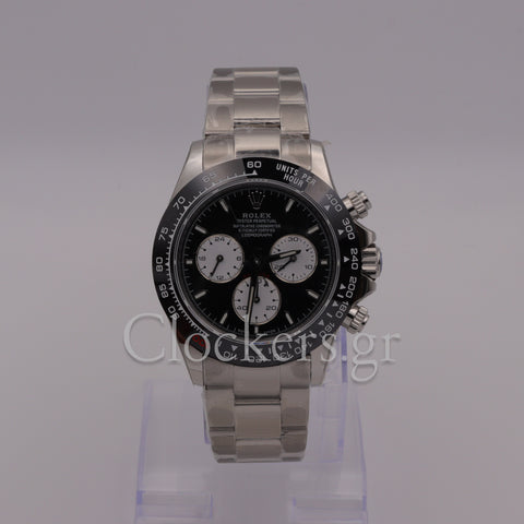C0SMOGRAPH DAYT0NA SS CERAMIC BLACK DIAL 40MM CLONE