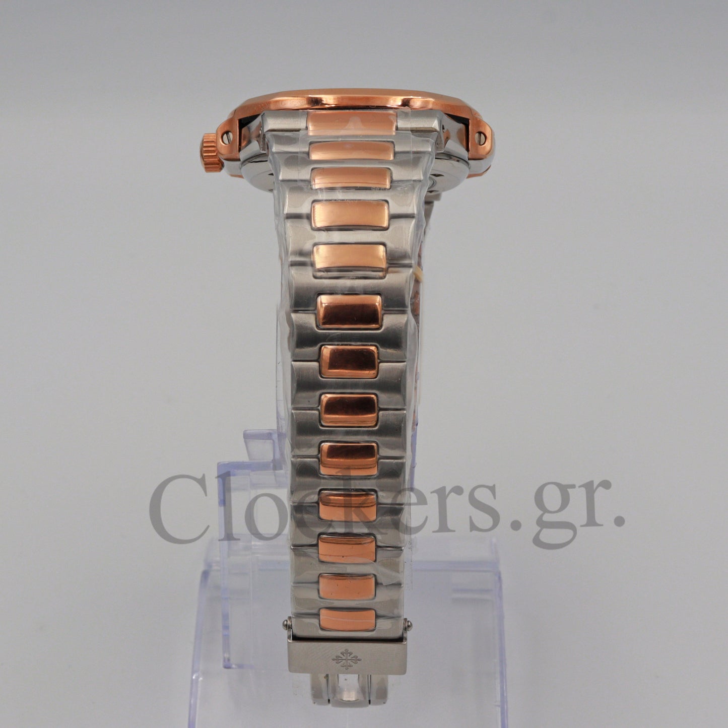 PATEK PHILIPPE NAUTILUS 2-TONE BLUE DIAL BRACELET