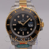 Rolex Sea-Dweller 2025 Sea-Dweller Two-Tone Black 126603-0001 complete