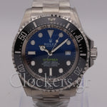 Rolex Sea-Dweller Deepsea MINT COMPLETE SET Sea-Dweller Deep Sea “James Cameron” Blue Titanium Caseback 136660