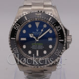 Rolex Sea-Dweller Deepsea MINT COMPLETE SET Sea-Dweller Deep Sea “James Cameron” Blue Titanium Caseback 136660